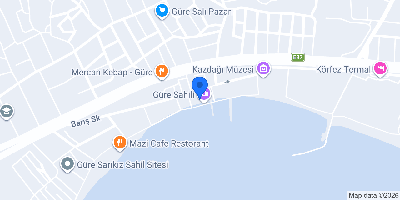 10 Masa Restaurant Güre konumu