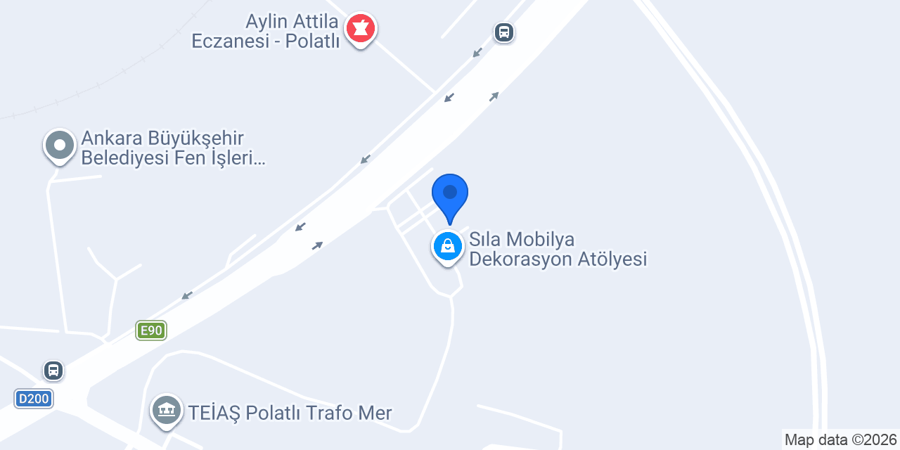 Suğra Mobliya konumu