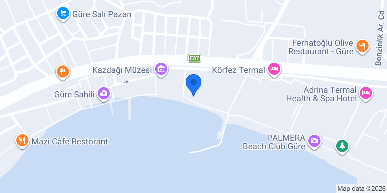 Güre Liman Cafe & Bistro konumu