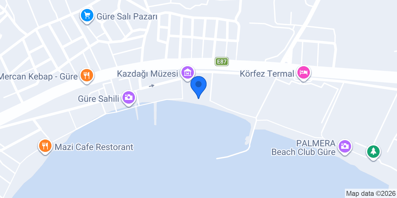 Big mamma's Güre konumu