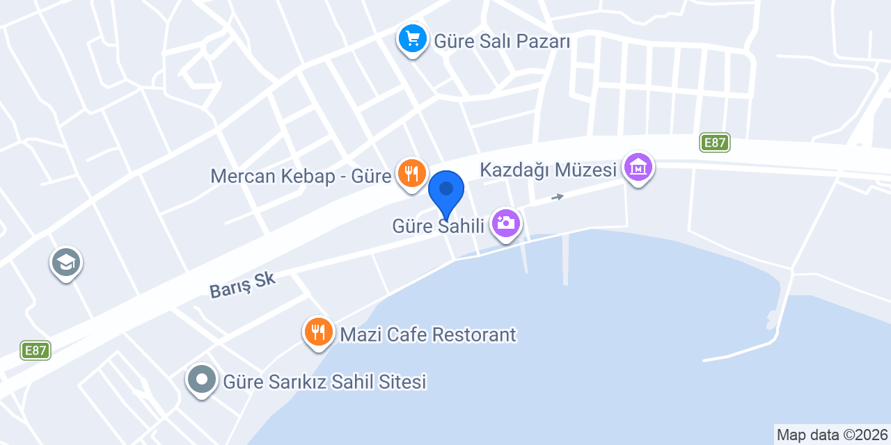 Ptt - Güre Şb. konumu