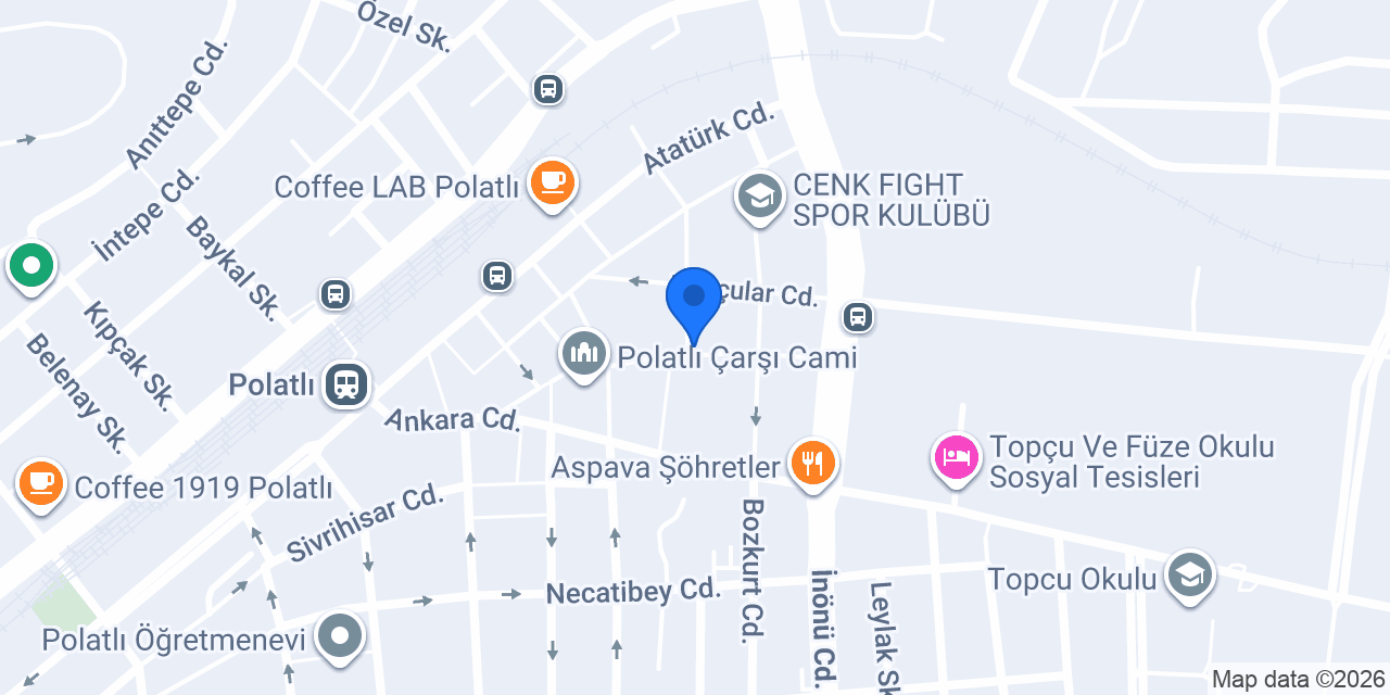 Cihan Piliç Market konumu