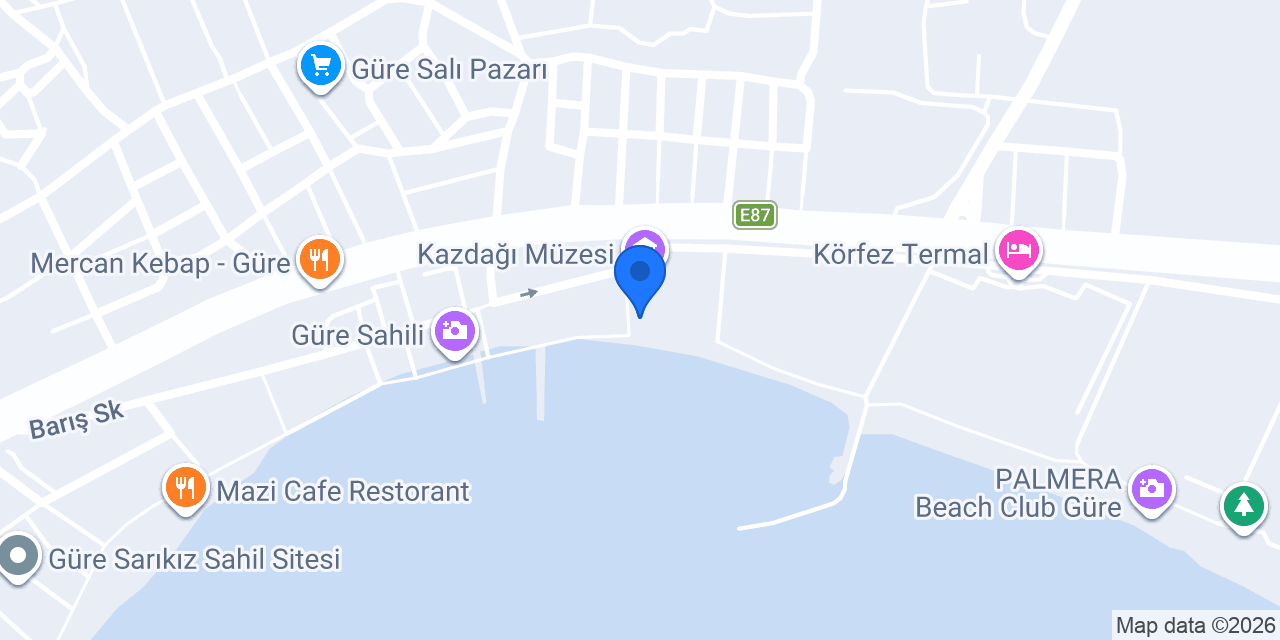 Güre Mask Restaurant konumu