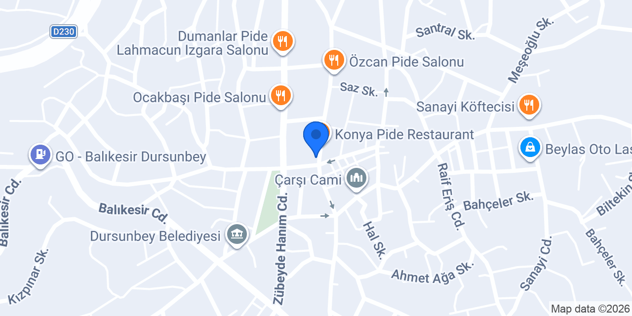 Gül Eczanesi konumu