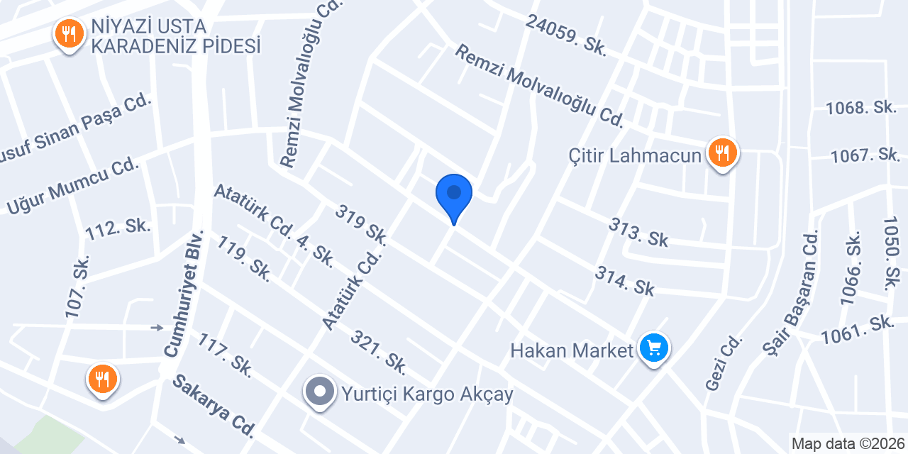 Şennur Temizlik konumu