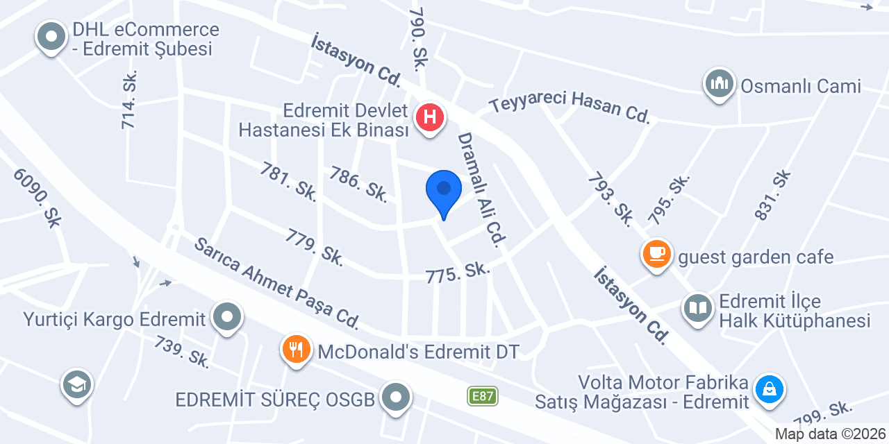 Mia Baby Spa Edremit ( bebek Spa & bebek masajı ) konumu