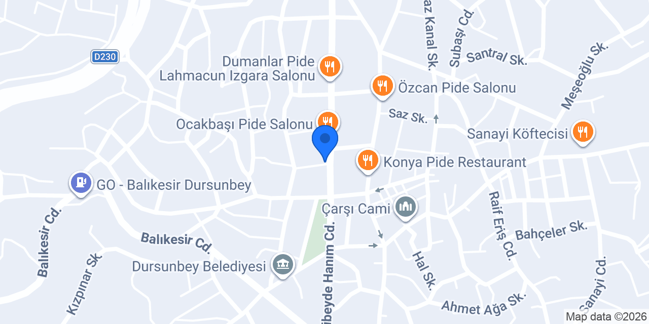 Çiloğulları Emlak konumu