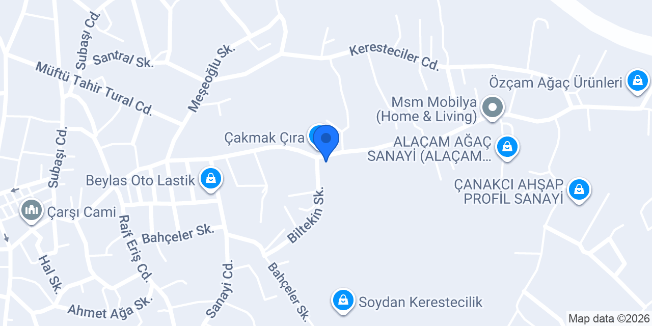 Bayramoğlu Ahşap konumu