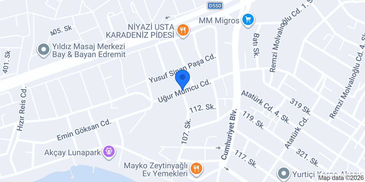 Gözde Turizm konumu