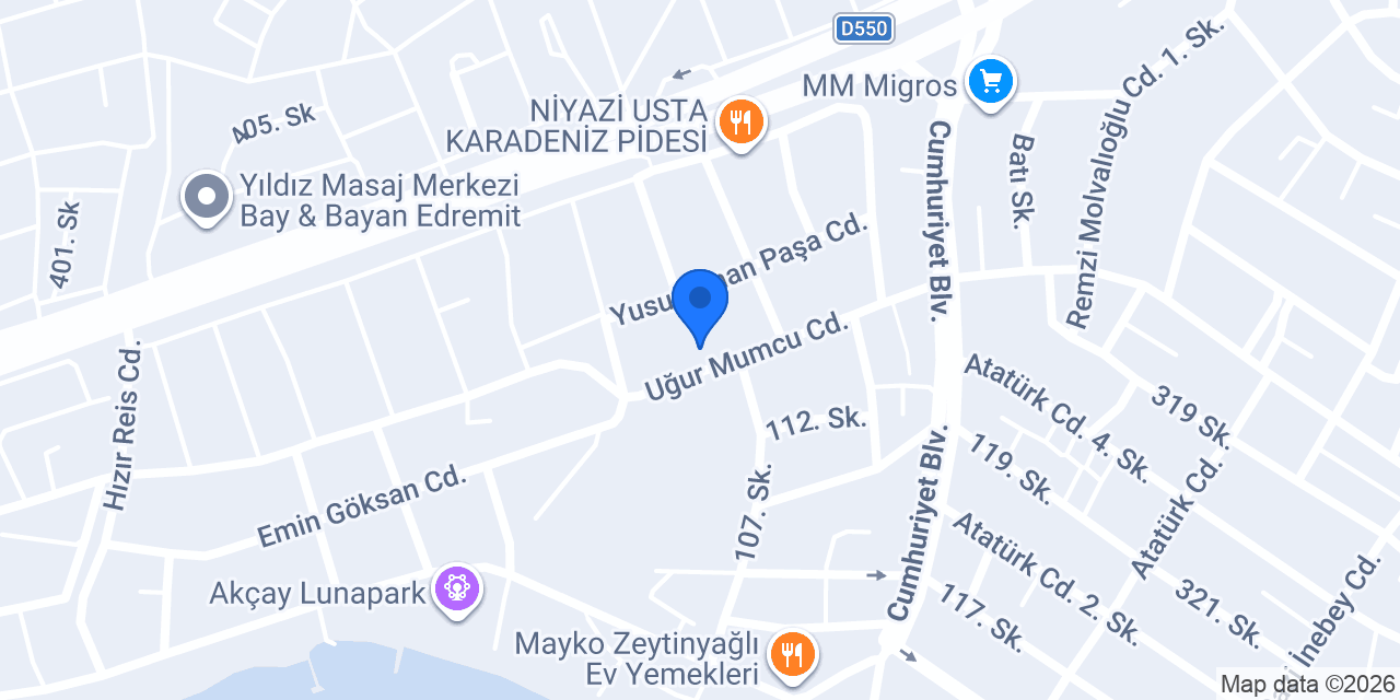 DHL eCommerce - Akçay Şubesi konumu
