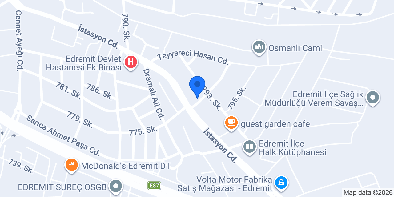 Ayten Çırakoğlu konumu