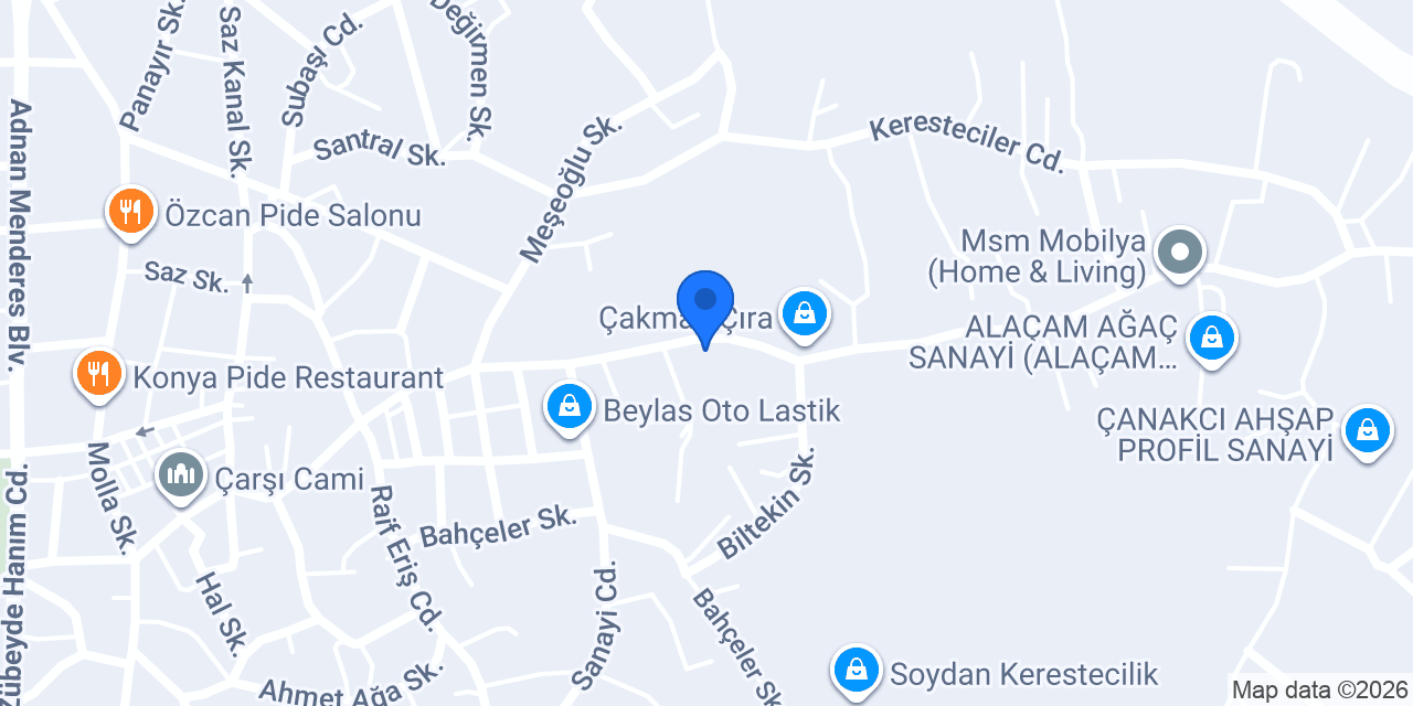 Ongun Kereste konumu