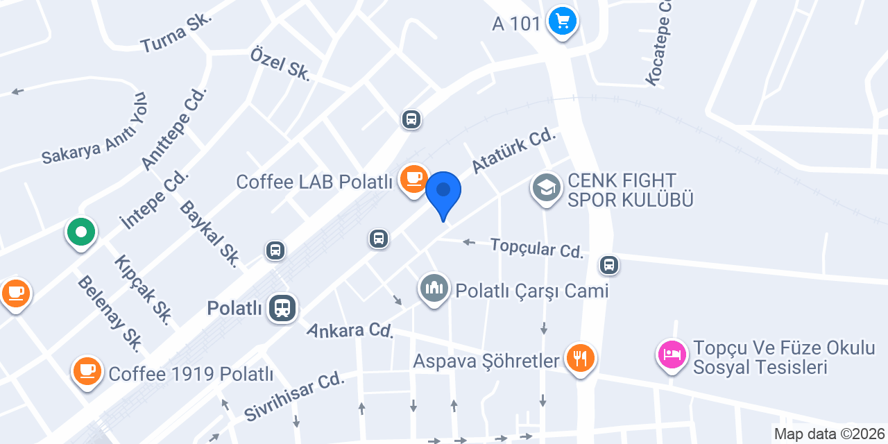 Emiroğlu Veteriner Kliniği konumu