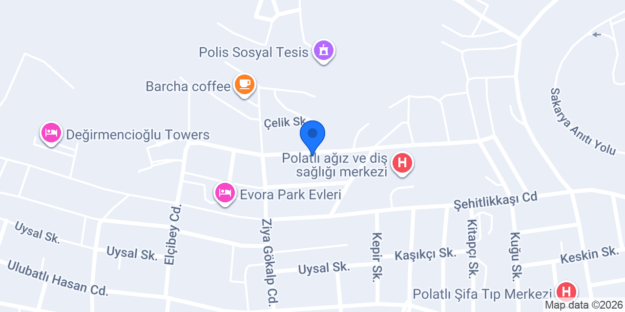 Karaca tesisat konumu
