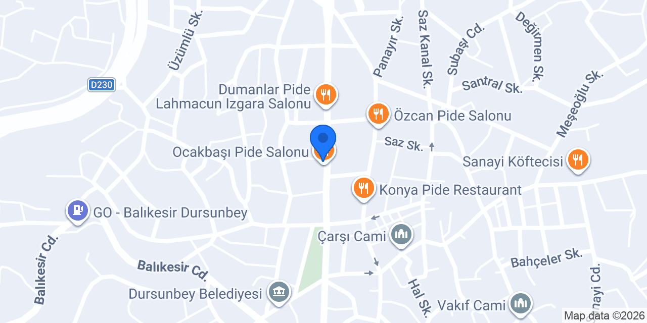 BEKTAŞLAR TİCARET konumu