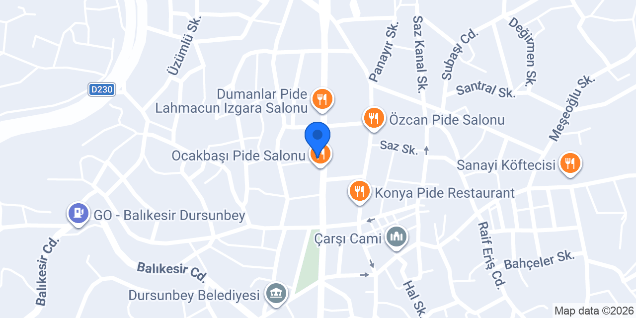 Sevdegül Pastanesi konumu