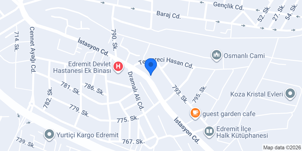 B.Buket EMEÇ SMMM bürosu konumu