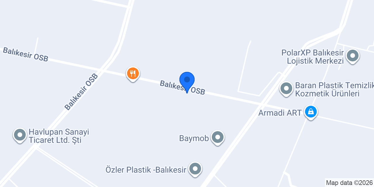Balıkesir Paylan Osb Şube konumu