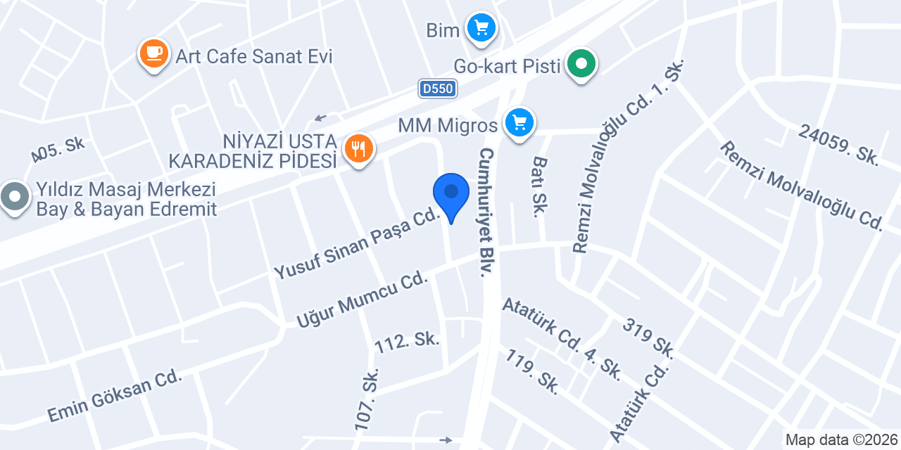 Ayberk inşaat konumu