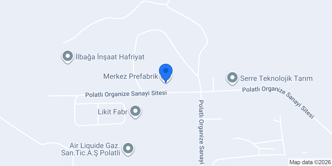 Merkez Prefabrik konumu