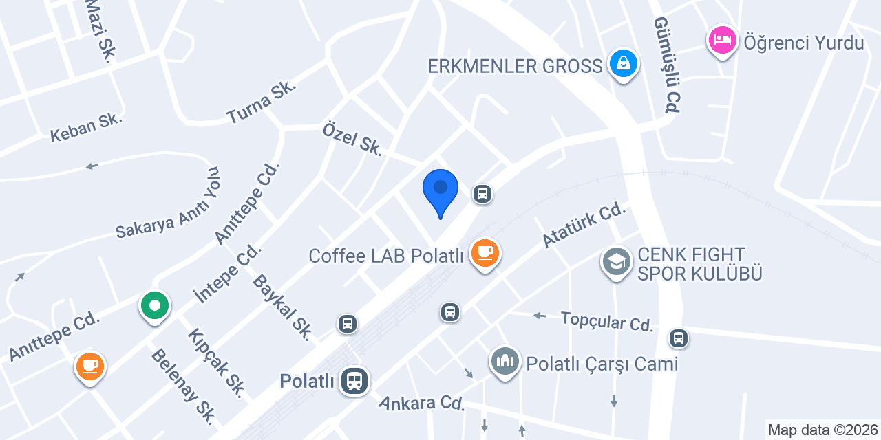 Polatlı Vergi Dairesi konumu
