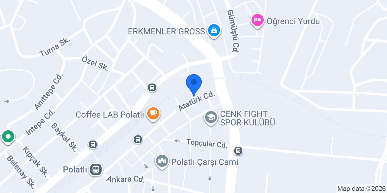 Halkbank Polatlı Şubesi konumu