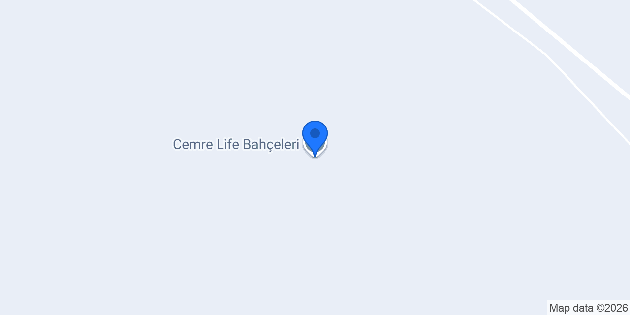 Cemre Life Bahçeleri konumu