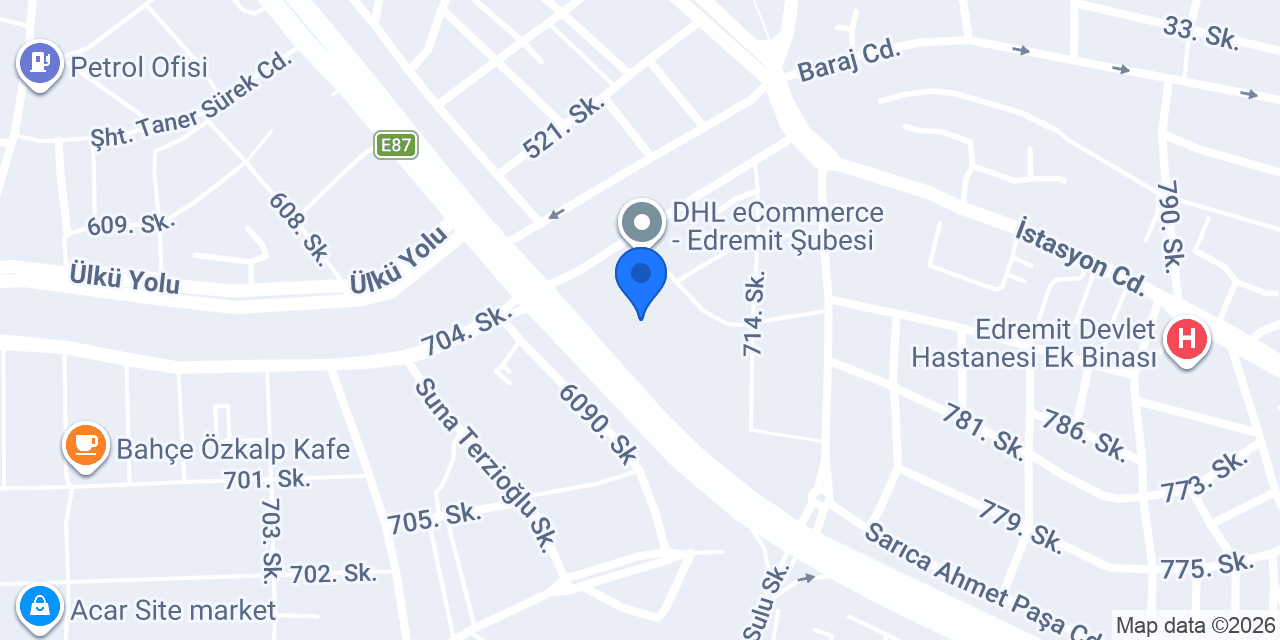 Işıklaroğlu Enerji Mühendislik konumu