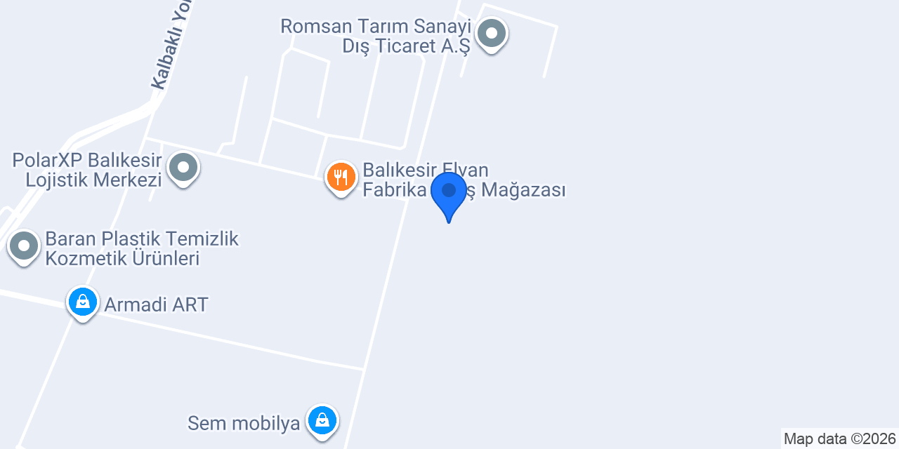 Madak Un Fabrikası konumu