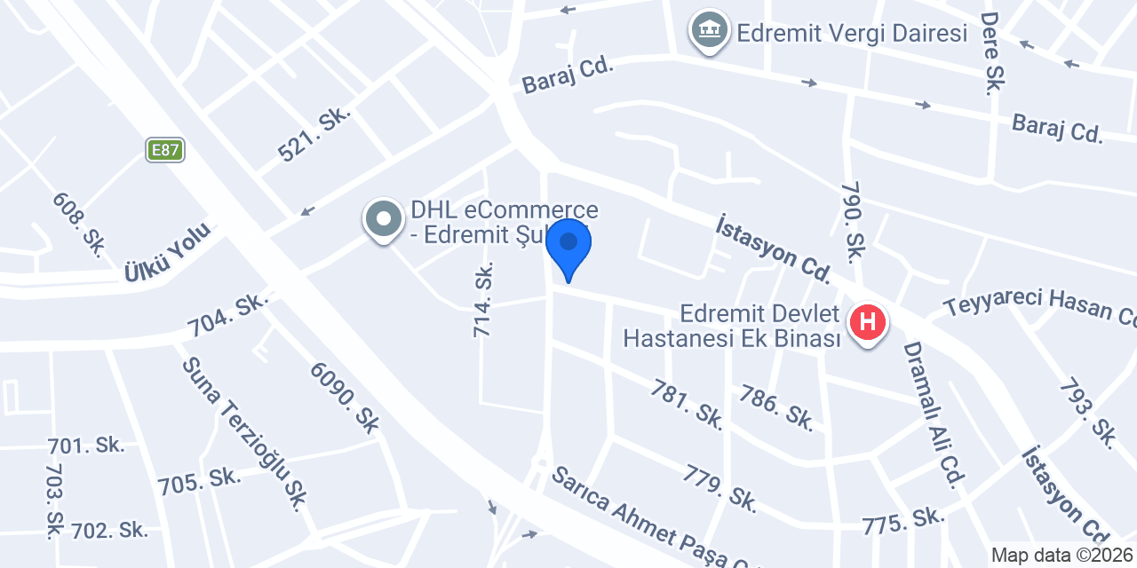 Edremit Flora Temizlik konumu