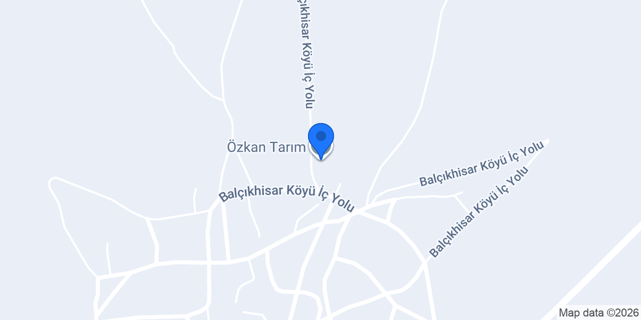 Özkan Tarım konumu