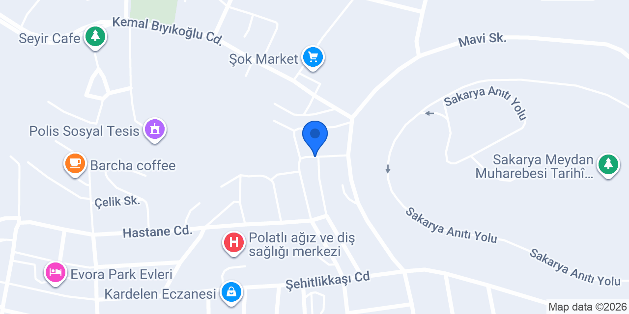 Polatlı Pırlanta Apart konumu