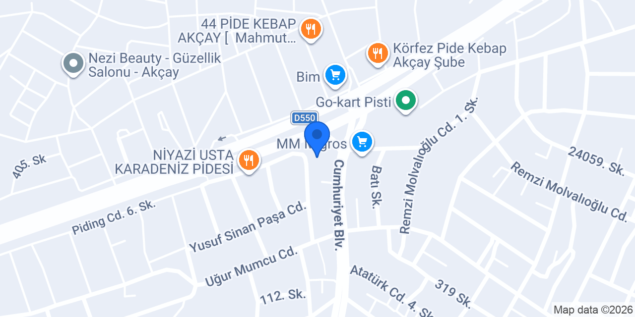 Korar Mimarlık konumu