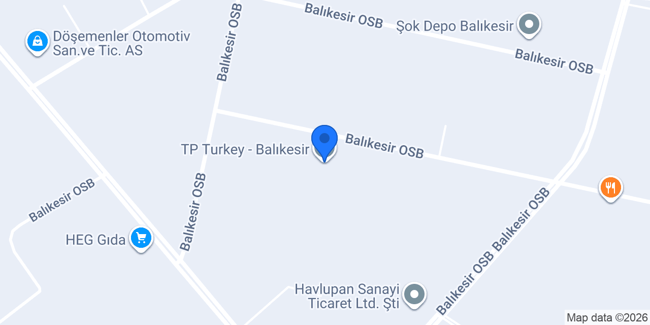 TP Turkey - Balıkesir konumu