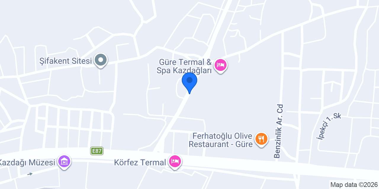 Güre Taksi / Hattuşa Taksi konumu