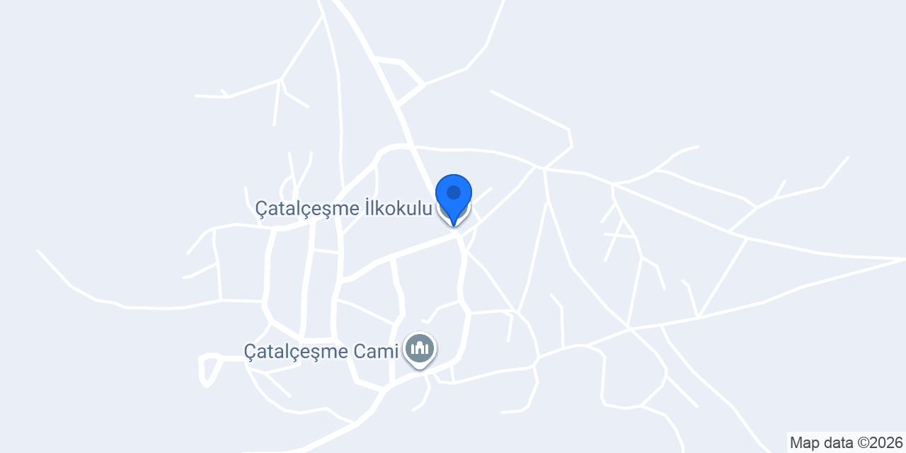 Çatalçeşme İlkokulu konumu
