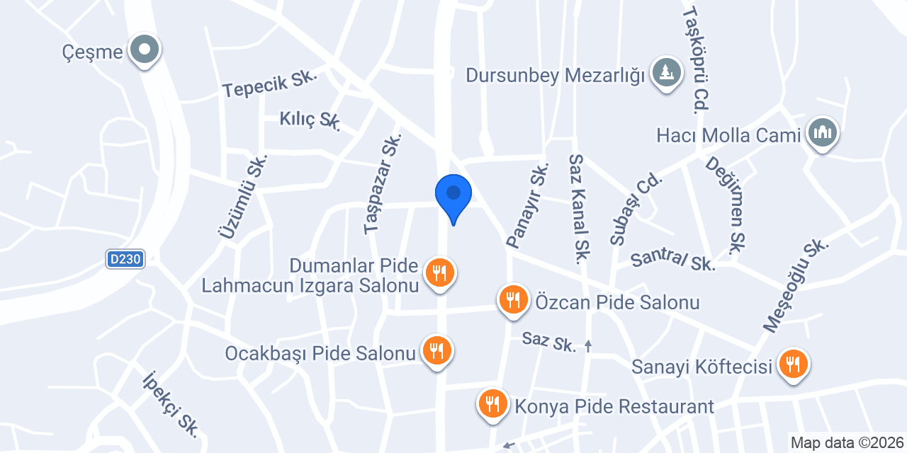 Ayan Eczanesi konumu