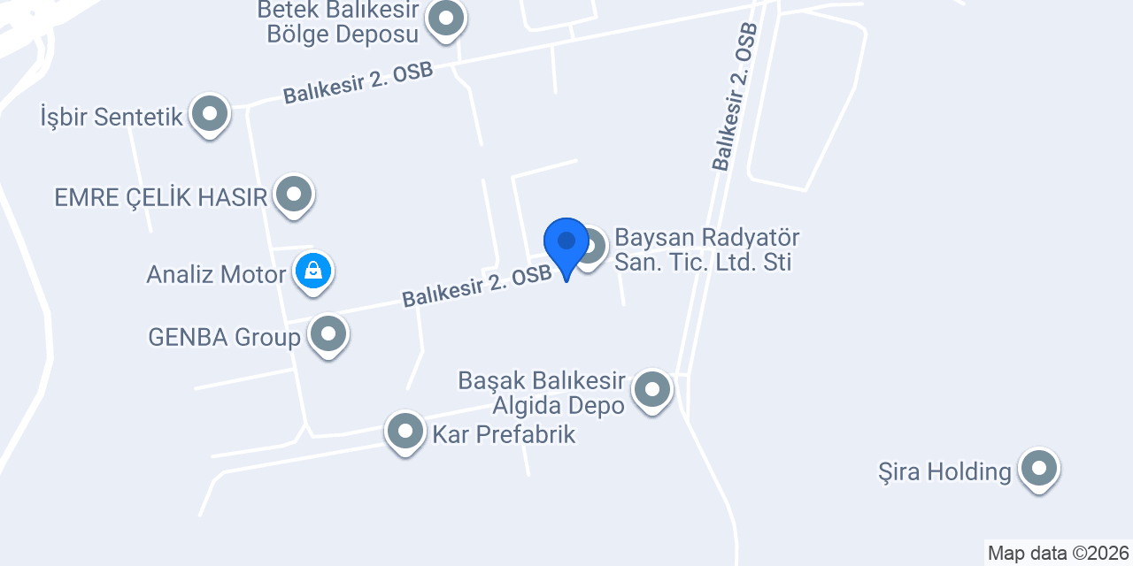 Baydar Group konumu