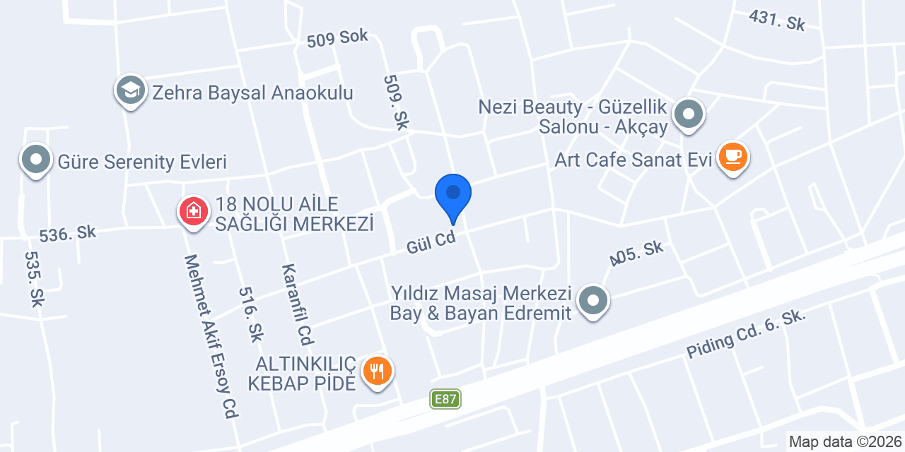 Özkan Elektrik konumu