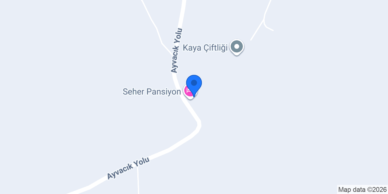 Seher Pansiyon konumu