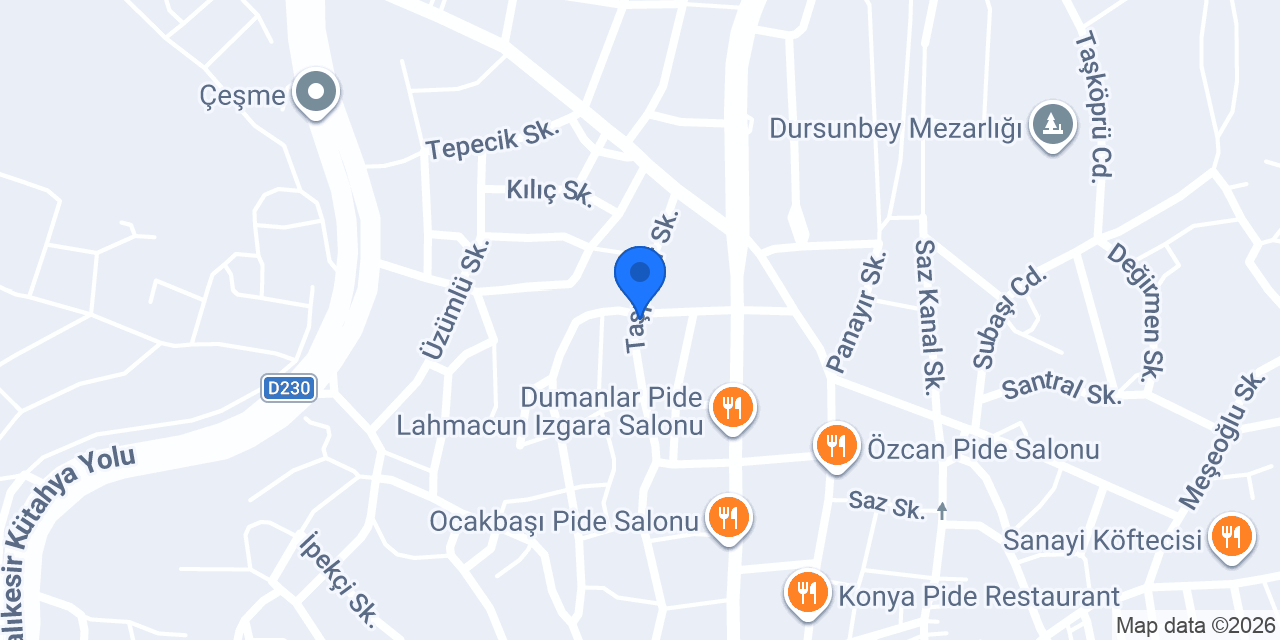 Beydağ Mobilya konumu