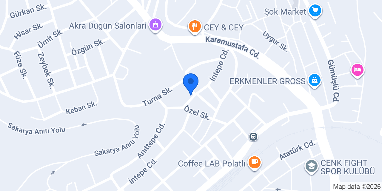 Net Gıda konumu