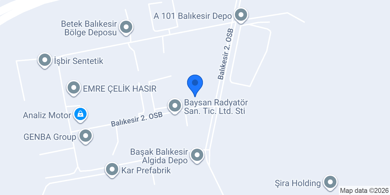 ŞAH ACAR ÇELİK SAN.VE TİC.LTD.ŞTİ. konumu
