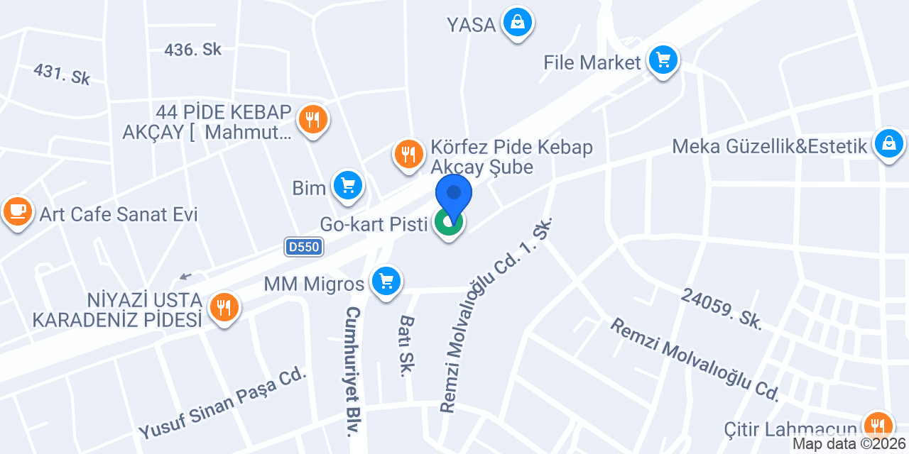 Otagar Taksi konumu
