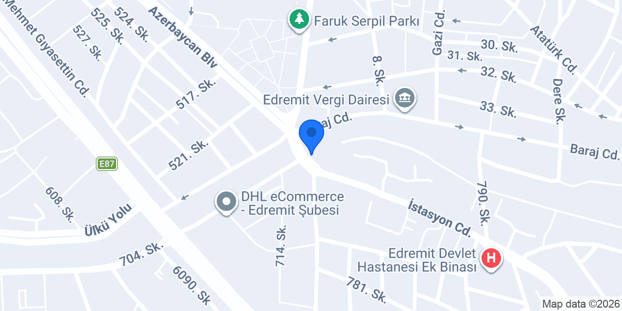 Kardeşler Erkek Kuaförü konumu