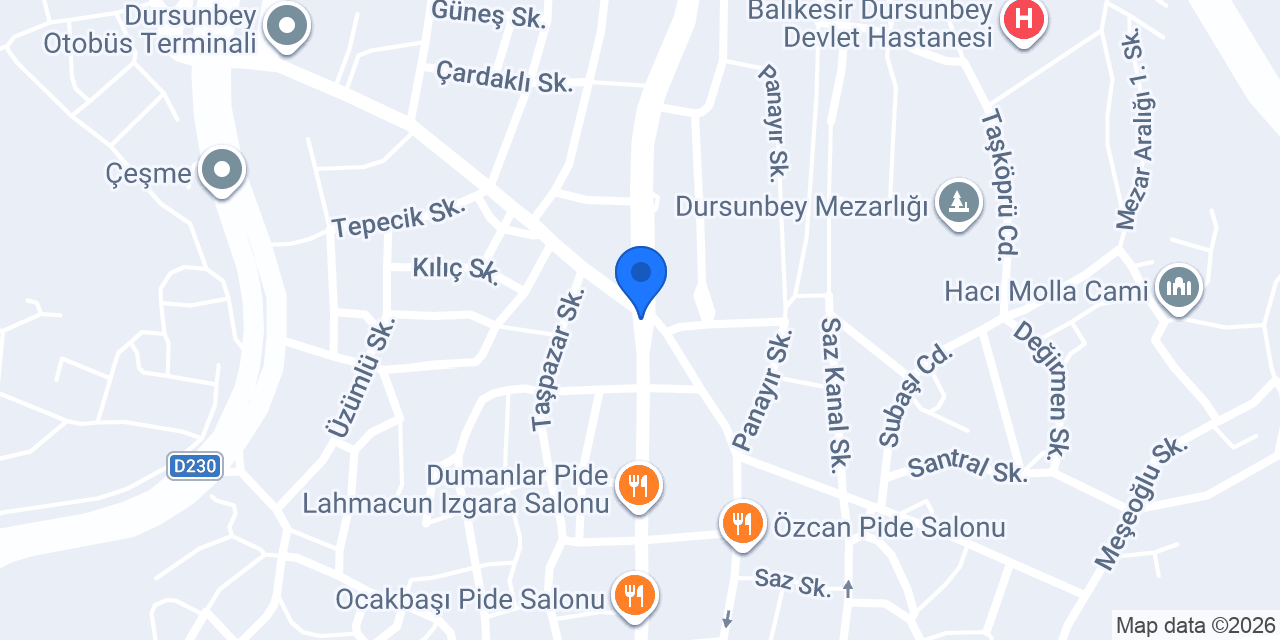Kökten Kasap konumu