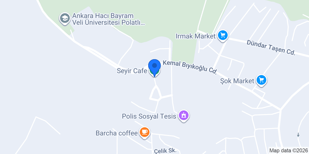 Seyir Cafe konumu