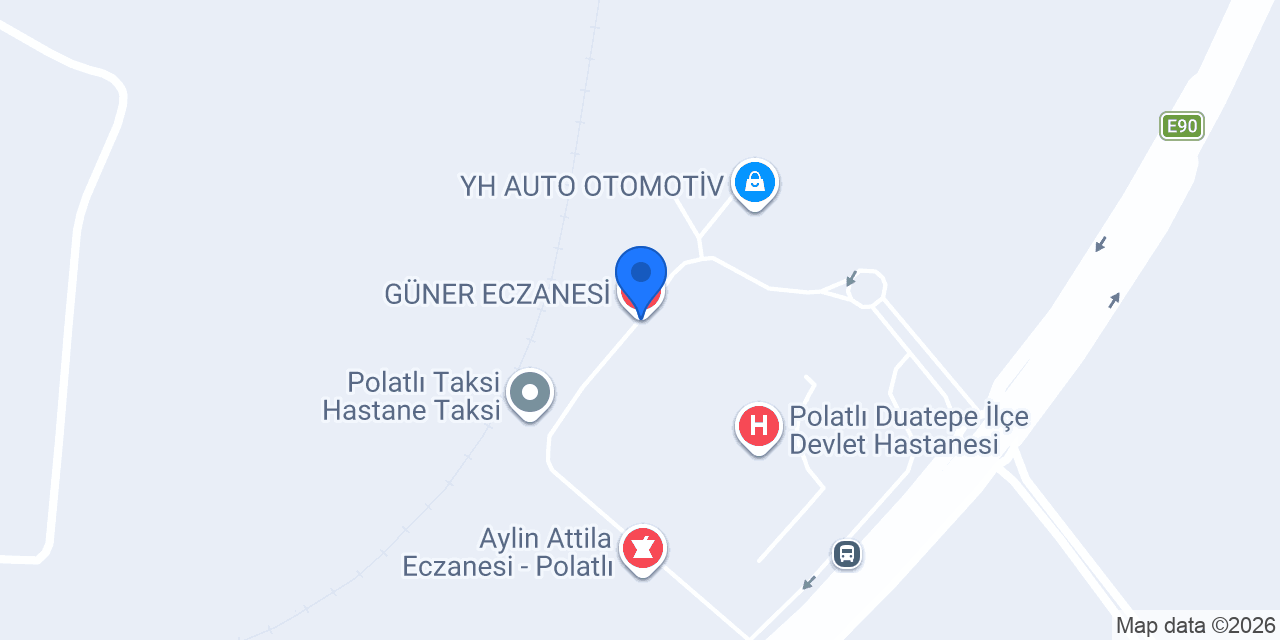 GÜNER ECZANESİ konumu