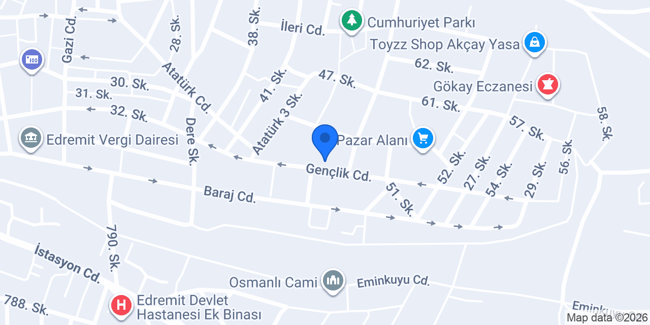 Arel Teknik Servis konumu