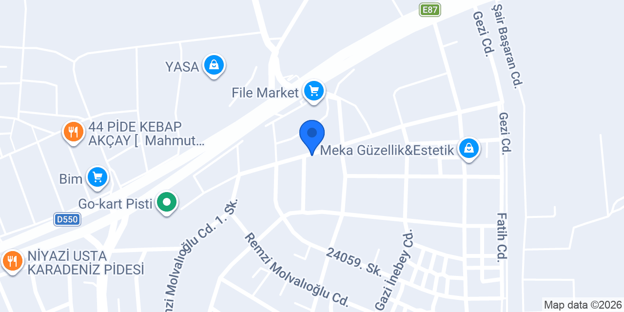 Akçay Şifa Veteriner Kliniği konumu